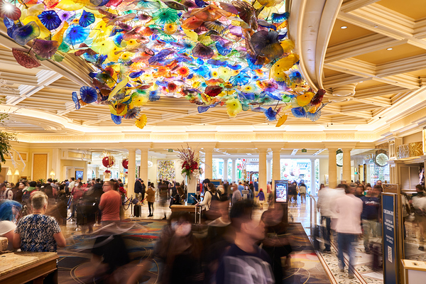 Bellagio Casino Lobby   Las Vegas NV DSC03442 Print
