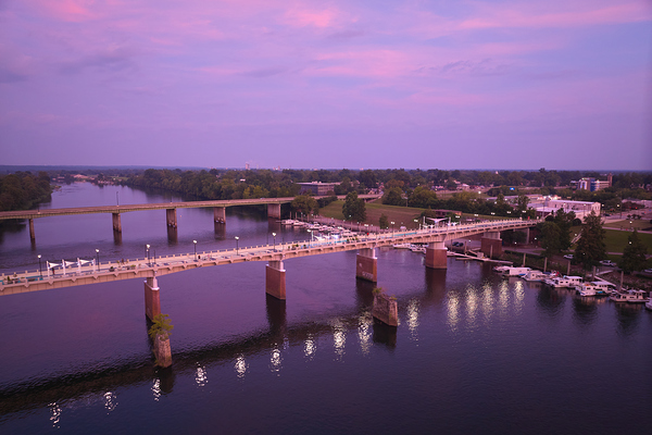 Fifth Street Pedestrian Bridge Aerial View   Augu 1708699351.2351 Print