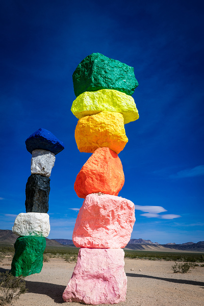 Seven Magic Mountains   Las Vegas NV 04945 Print