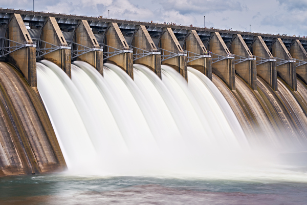 Strom Thurmond Dam GA SC Border DSC09600 Print