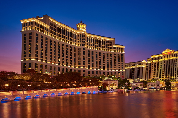 The Bellagio   Las Vegas NV 7R309937 Print