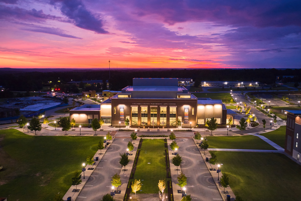 Columbia County Performing Arts Center Sunrise Ae Print