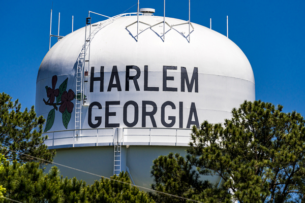 Water Tower   Harlem GA 03890 by Sanjeev Singhal