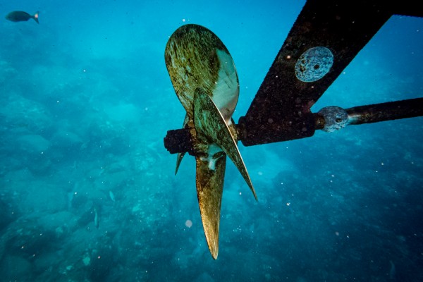 Boat Rudder   Kauai Hawaii 0516 Print