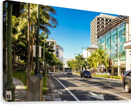 Waikiki   Oahu Hawaii 08358 Canvas Print
