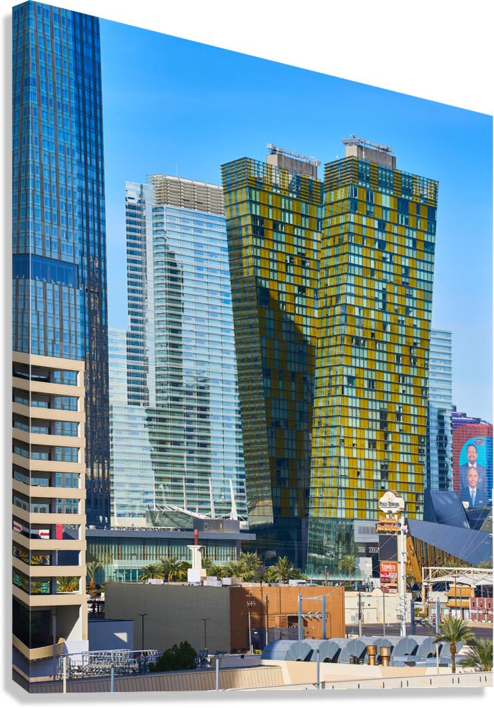 City Center   Las Vegas NV DSC02303 Canvas Print