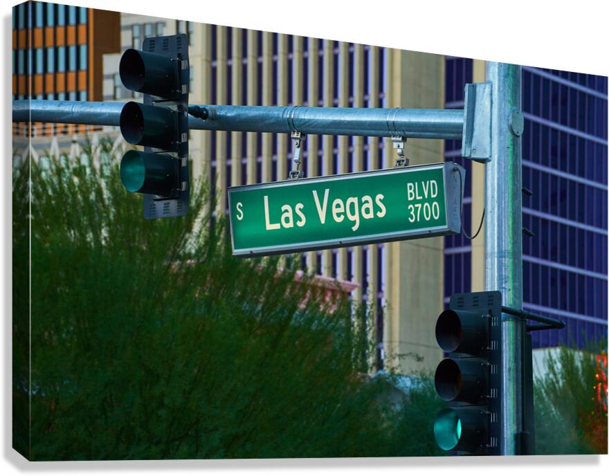 Las Vegas Blvd   The Strip DSC03929 Canvas Print