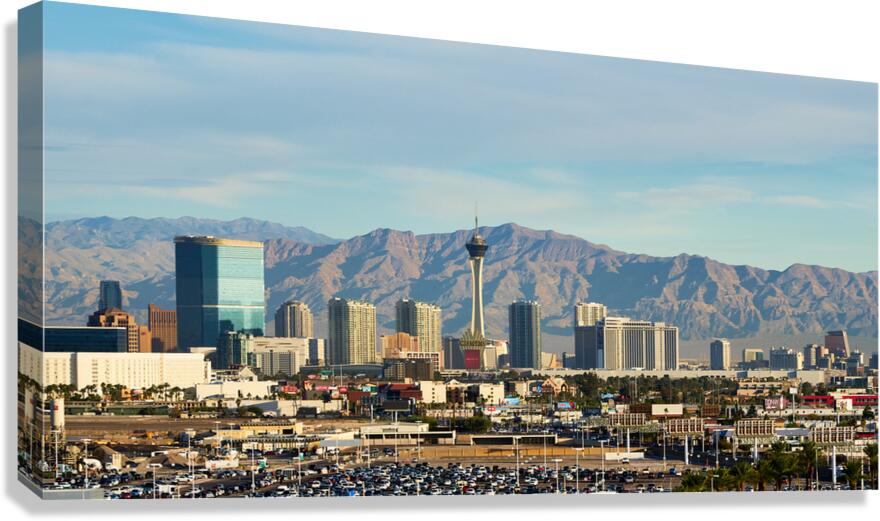 Las Vegas Skyline A9200206 Canvas Print