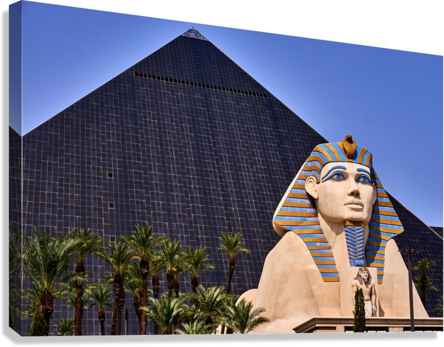 Luxor   Las Vegas NV DSC03158 Canvas Print