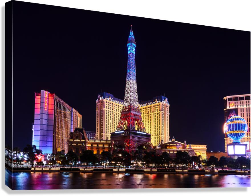 Paris Casino   Las Vegas NV 7R300304 Canvas Print