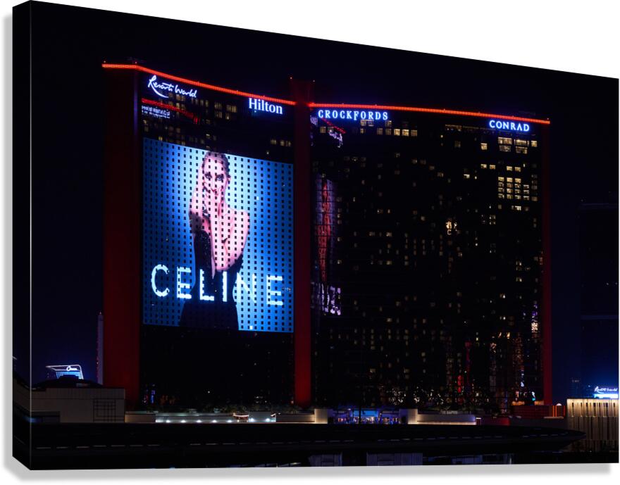 Resorts World   Las Vegas NV 7R300532 Canvas Print