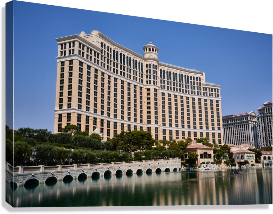 The Bellagio   Las Vegas NV 7R309685 Canvas Print