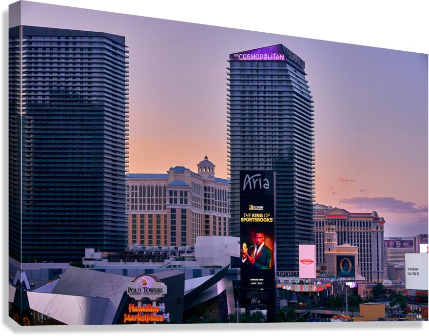 The Cosmopolitan   Las Vegas NV DSC04239 Canvas Print