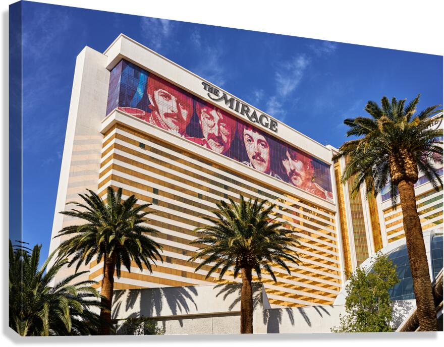 The Mirage Casino   Las Vegas NV DSC08442 Canvas Print