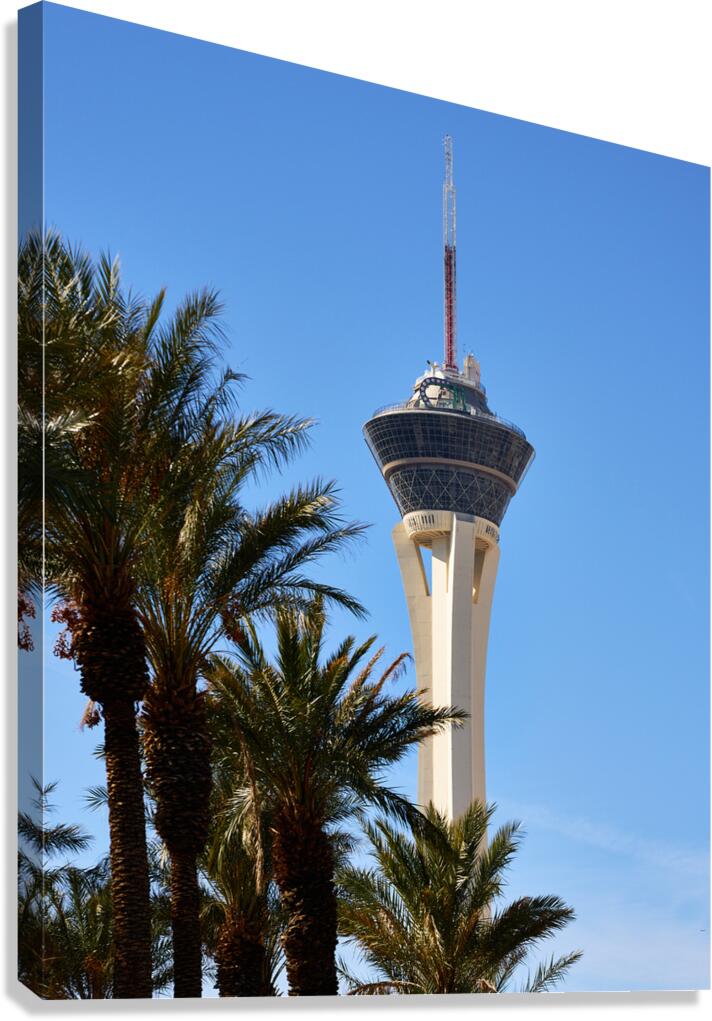 The Strat Casino   Las Vegas NV DSC07314 Canvas Print
