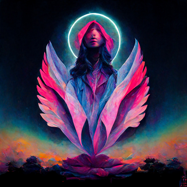 Stars Form Within Her Print