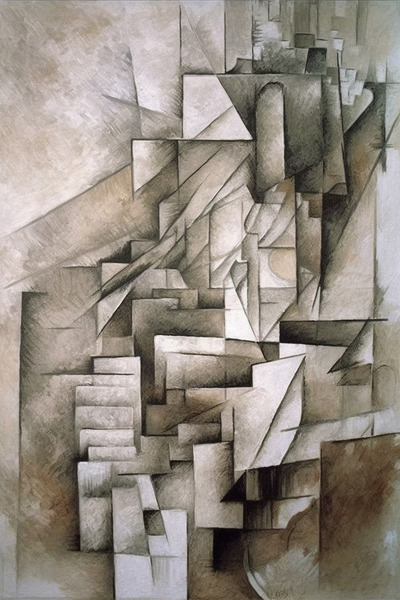 Inspired By Nude Descending A Staircase Print