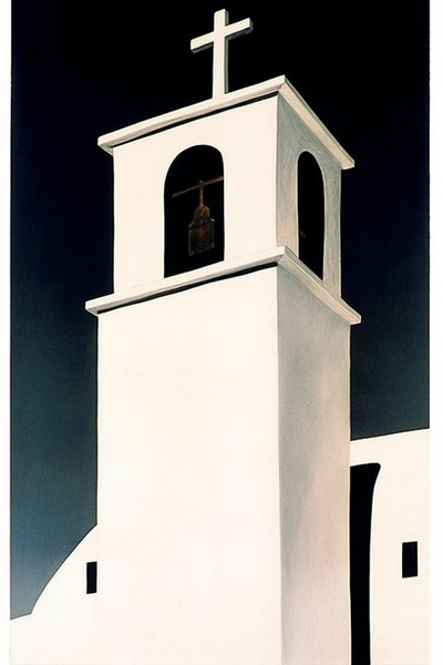 Inspired By Ranchos Church Print