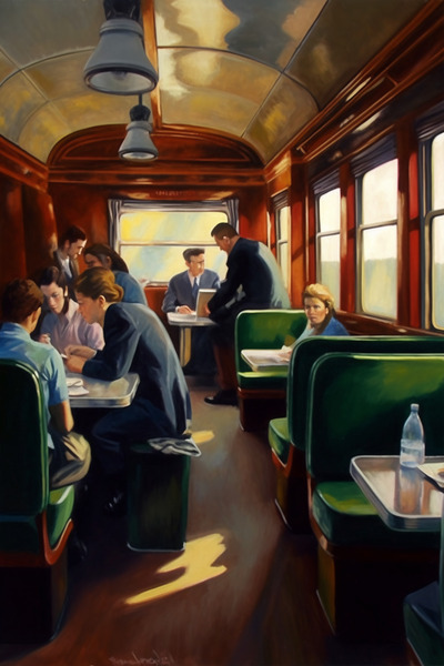 inspired By Diner Print