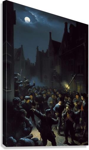 Inspired By Nightwatch Canvas Print