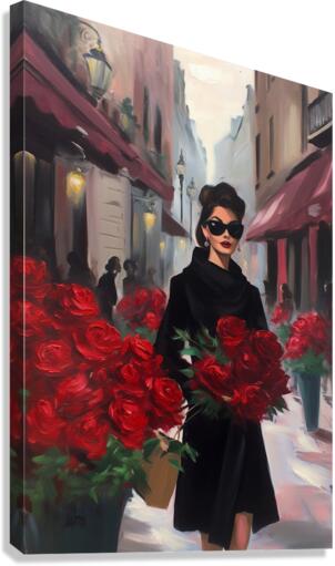 Inspired By The Vogue Cover Canvas Print