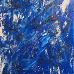 Inspired By Blue Poles