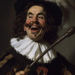 Inspired By The Laughing Cavalier