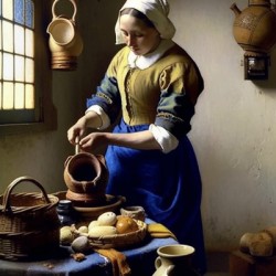 Inspired By The Milkmaid