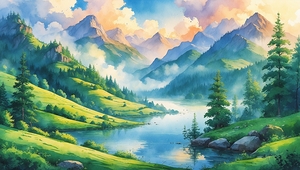 Mountain Reflections 