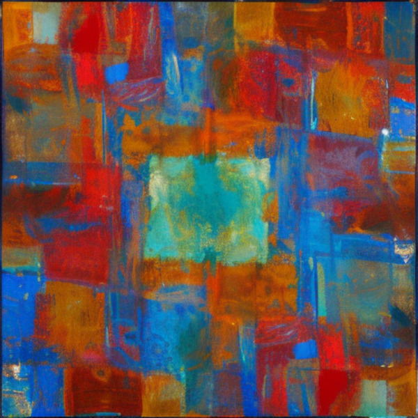 Jacob Farkas: Red and Blue Print