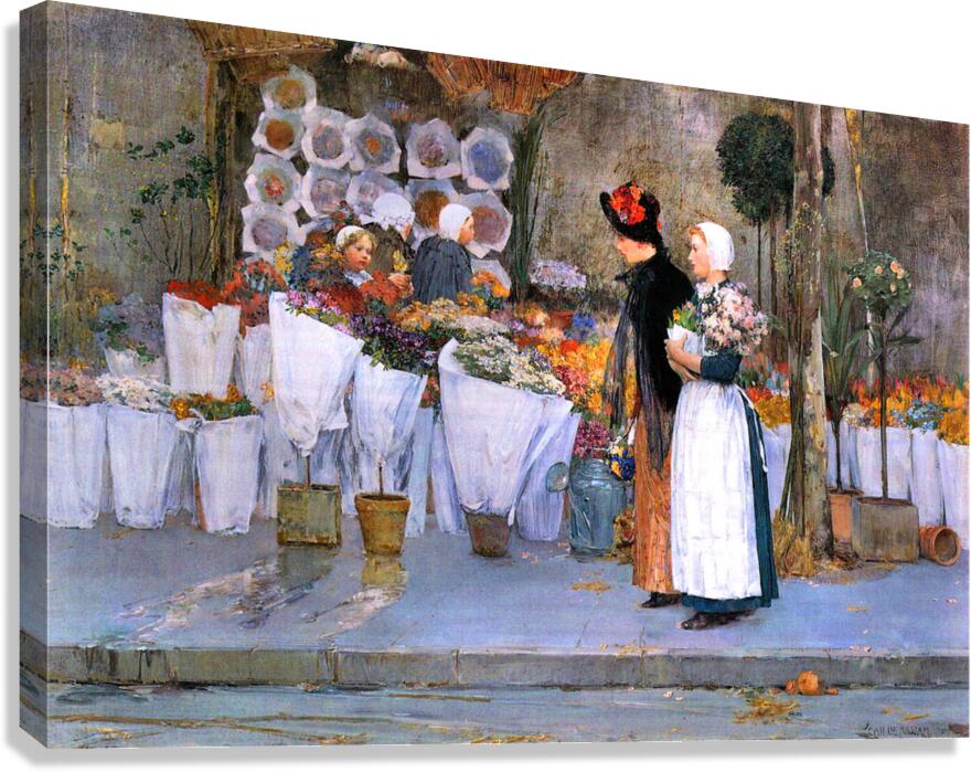 Florists Canvas Print