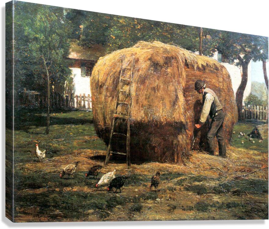 The Barnyard Canvas Print