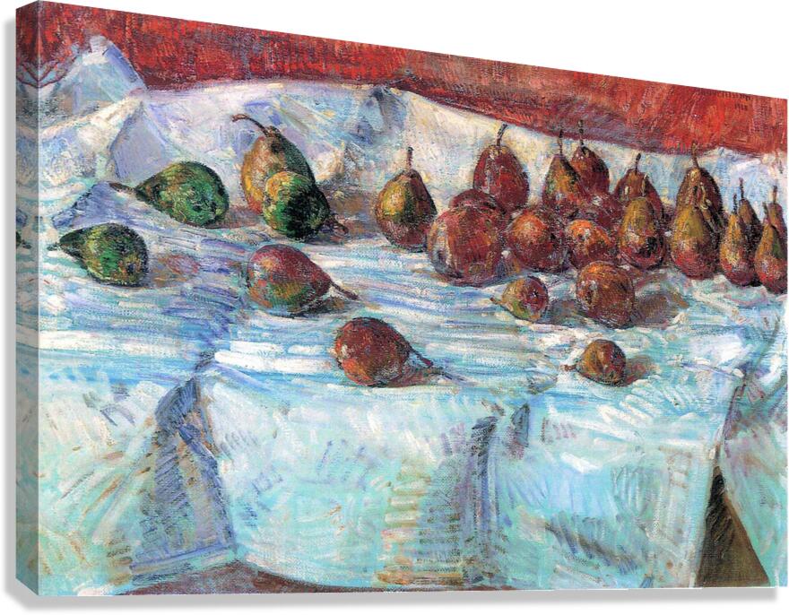 Winter Sickle Pears Canvas Print