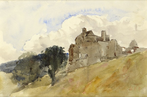 Neidpath Castle Print