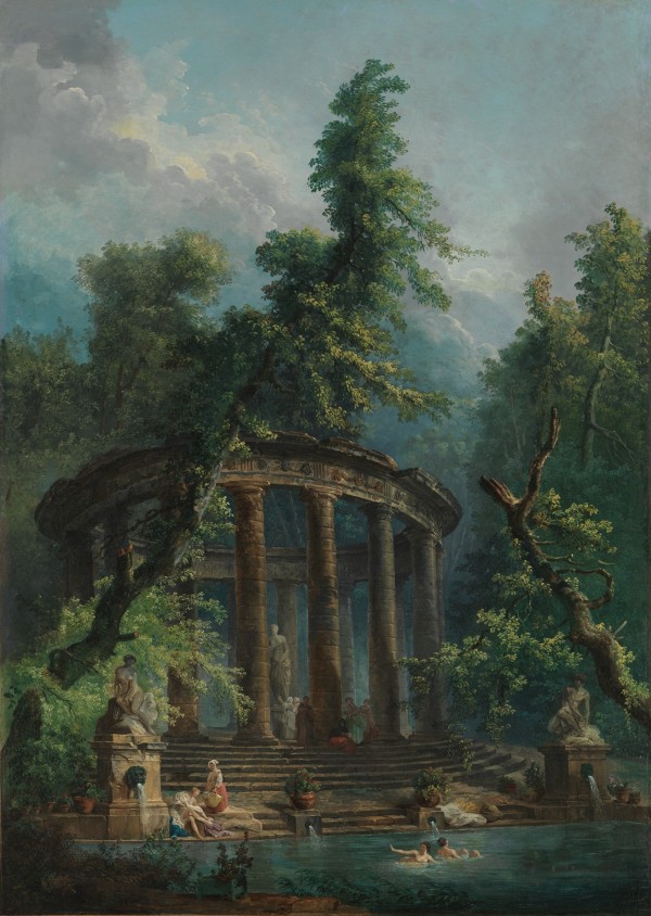 The Bathing Pool Print