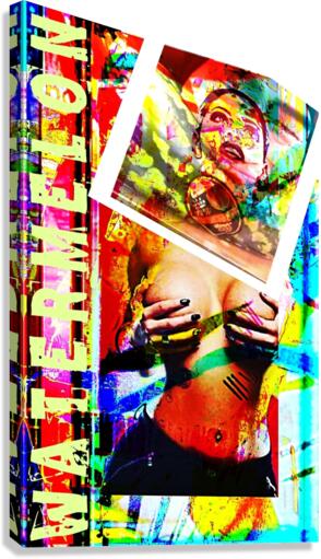 He was there first  Canvas Print