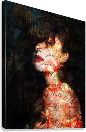 Emblazoned Canvas Print