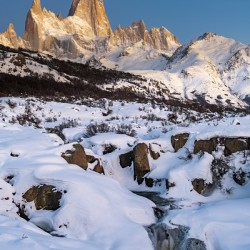 Secret Waterfall – Patagonia Pre-Dawn