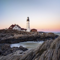 Portland Head Light – Winter Sunrise
