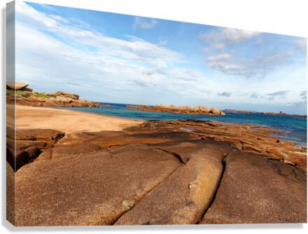 Tregastel Canvas Print