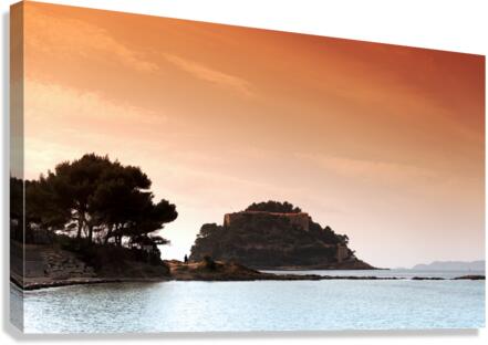 Bregancon Castle Canvas Print