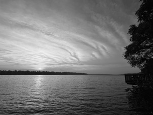 Morning Sunrise B&W