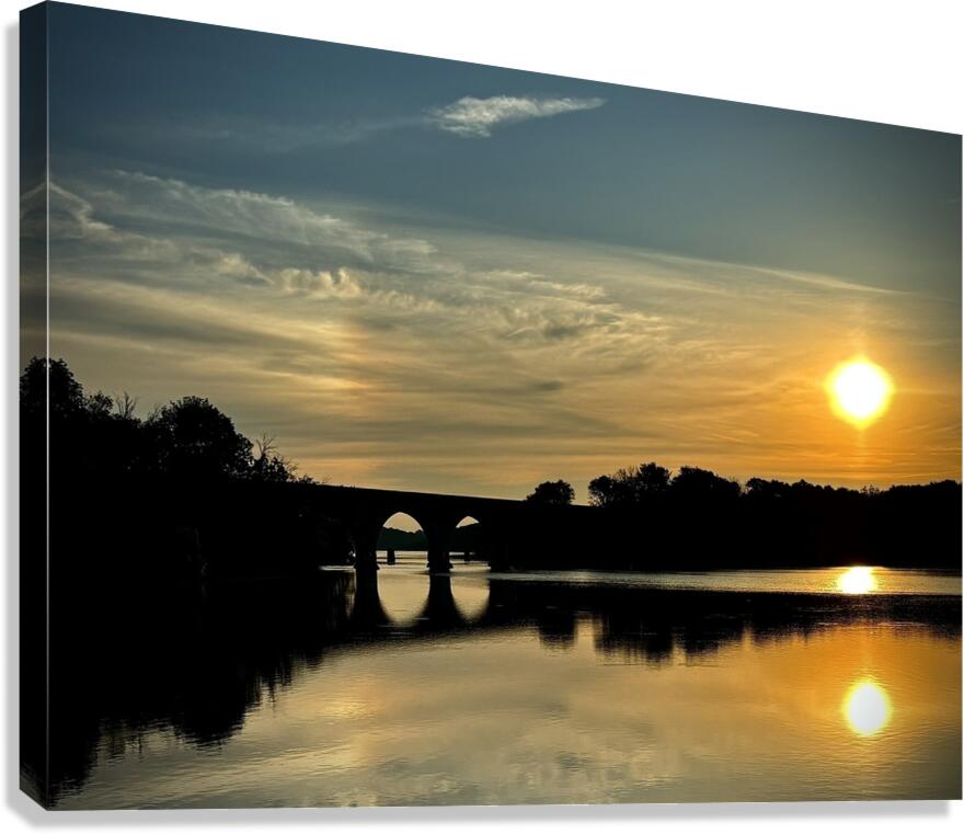 Morning Crossing Canvas Print