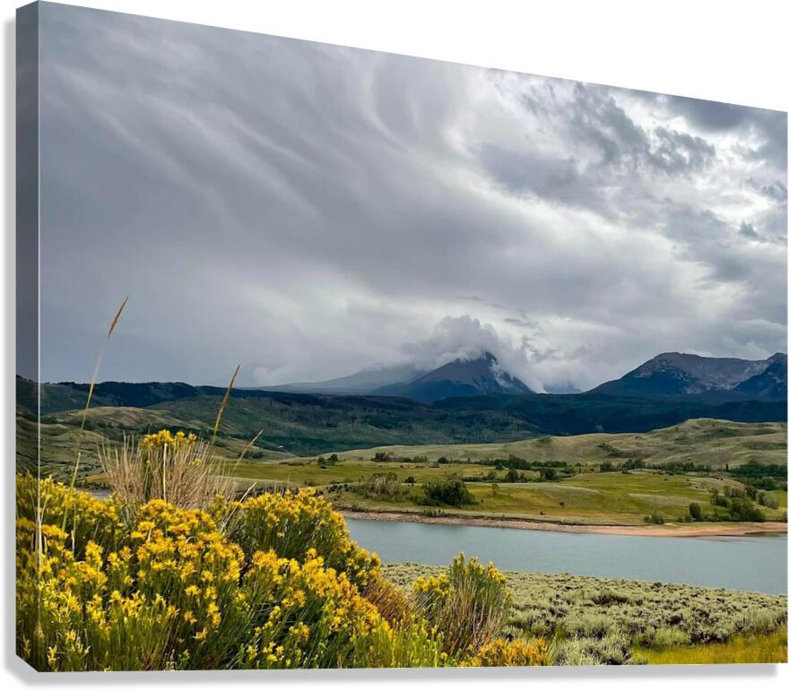 Green Mountain Res Canvas Print