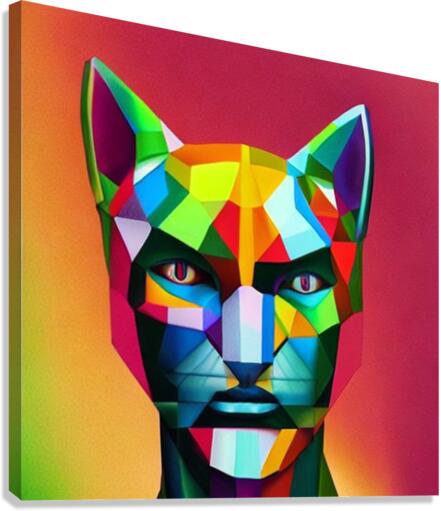 Love Cat  Canvas Print