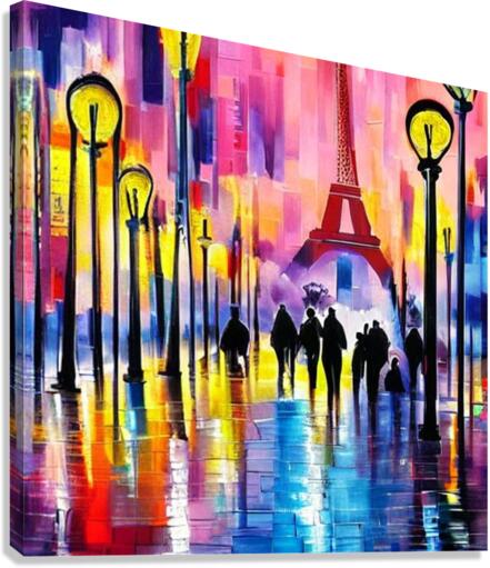 Paris 3 Canvas Print