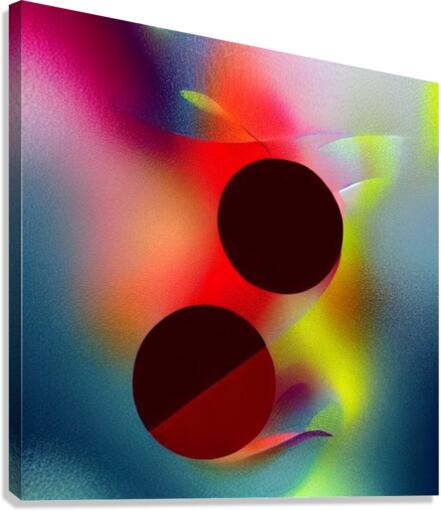 Balls Abstract Canvas Print