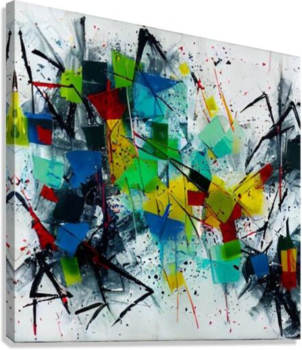 Abstract p2 Canvas Print