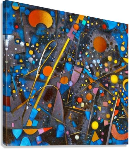 Abstract p09 Canvas Print