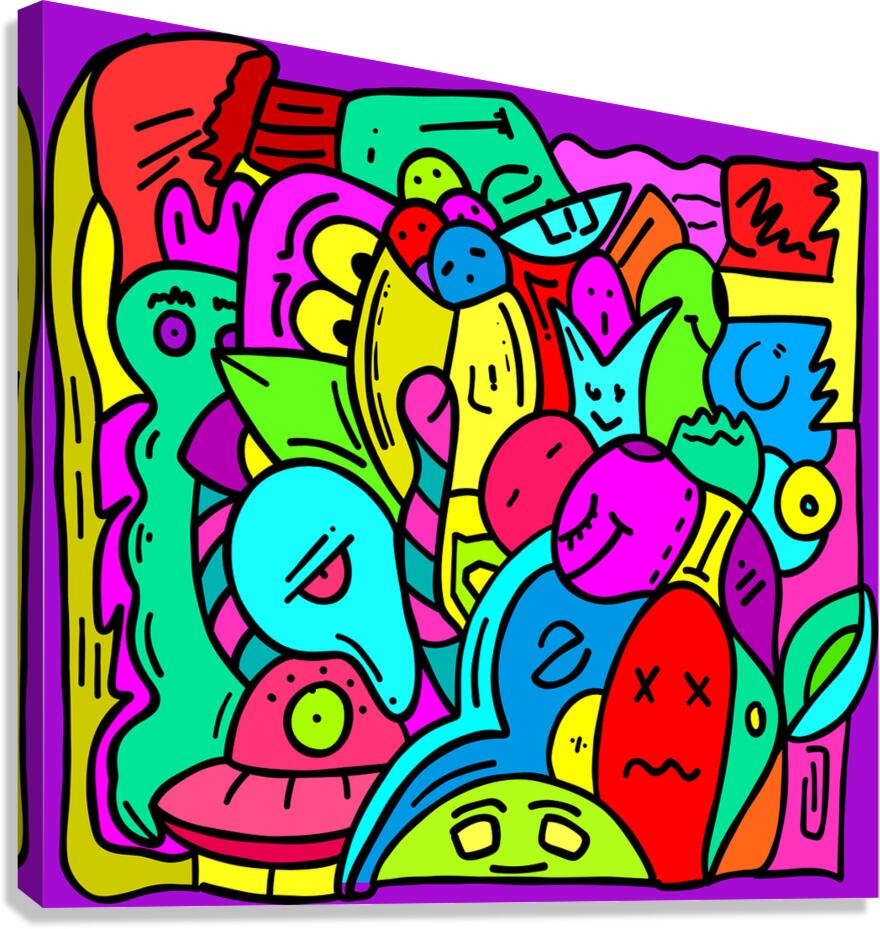 Entropy Canvas Print
